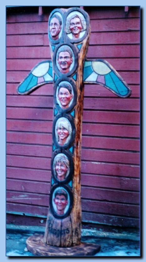 2 089 Totem Non Traditional Family Caricature Archive 01